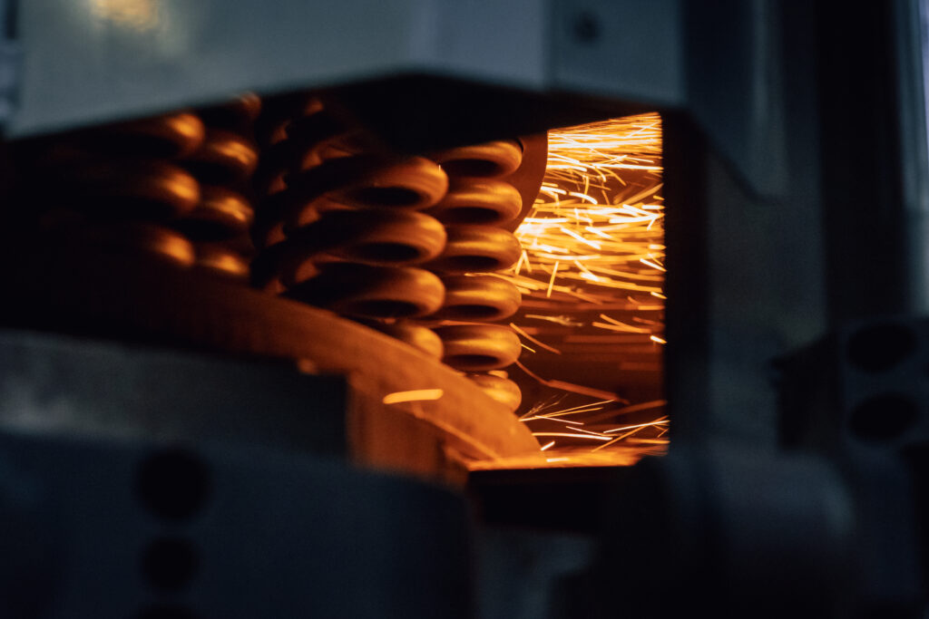 retífica em molas de compressão